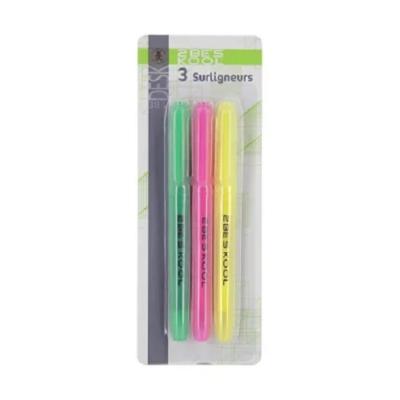 surligneurs 3 couleurs