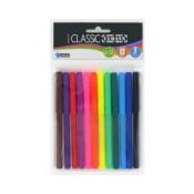 12 feutres encre lavable point large