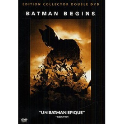 Batman Begins Edition collector double dvd.