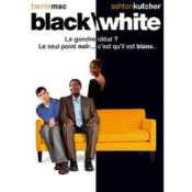 black white.