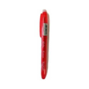 stylo effaçable rechargeable rouge.(neuf)